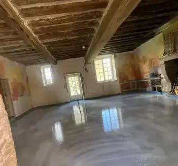 Chape béton La Bazoge-2