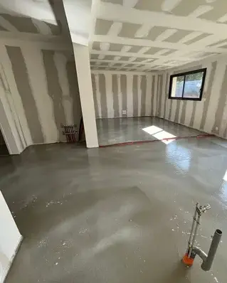 Chape béton La Bazoge-5