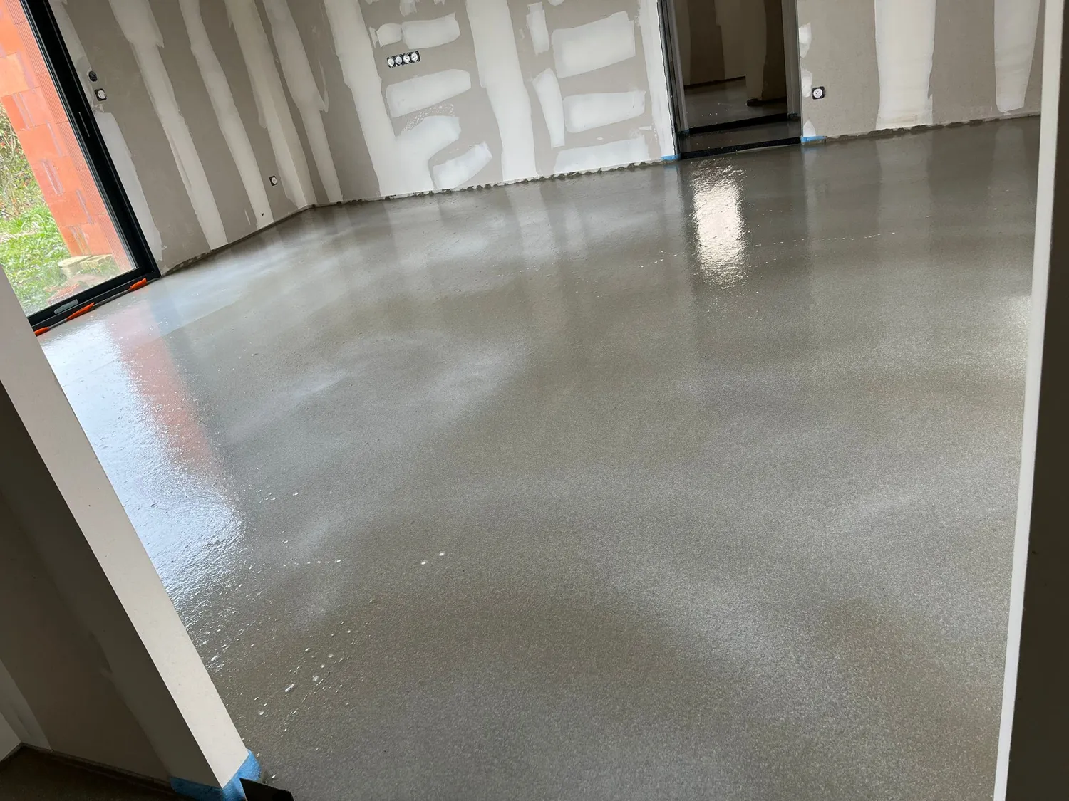 chape fluide ciment arnage