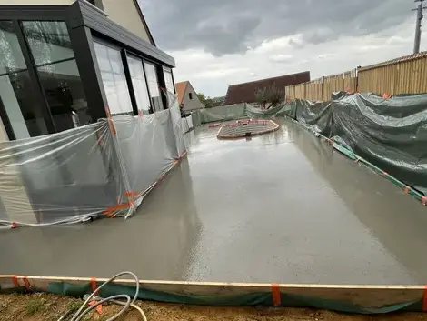 Chape fluide ciment à Arnage - image 3