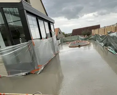 Chape fluide ciment Bonnétable-4