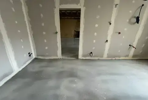 Chape fluide ciment La Bazoge-1