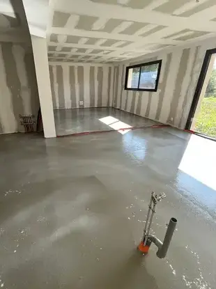 Chape fluide ciment La Bazoge-3