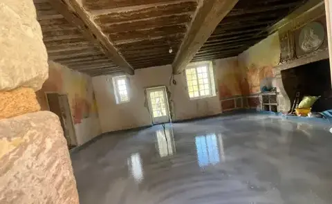 Chape fluide ciment La Bazoge-4