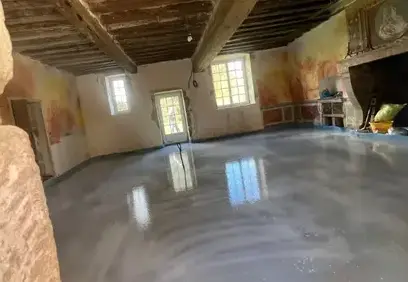 Isolation sol La Bazoge-5